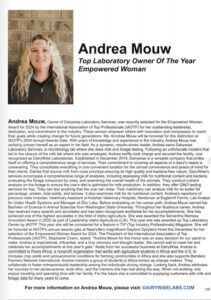 Iaotp Top Laboratory Owner Of The Year Empowered Woman